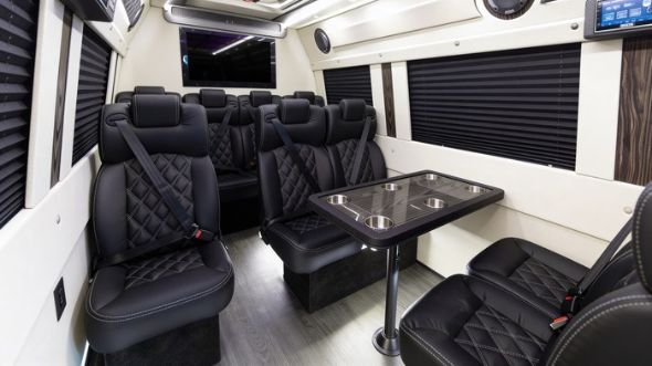 10 passenger sprinter van interior corona