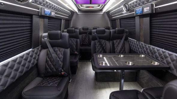 15 passenger sprinter van interior fontana