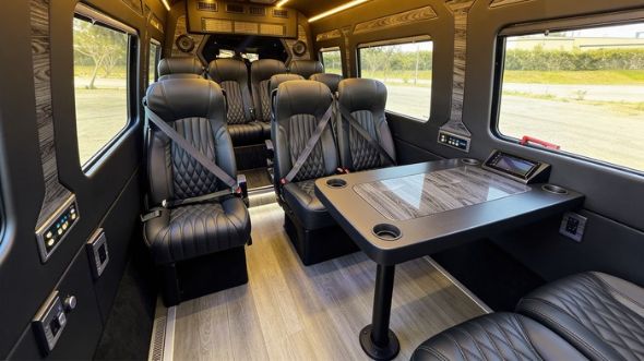 15 passenger sprinter van interior pomona