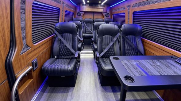 18 passenger sprinter van interior riverside