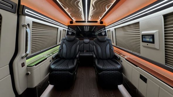 8 passenger sprinter van interior riverside