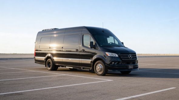 corona concert sprinter van rental