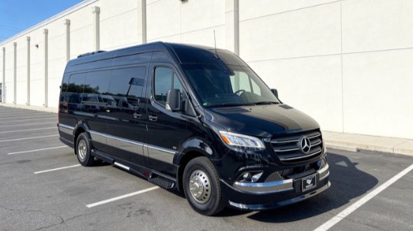 pasadena wedding sprinter van rental