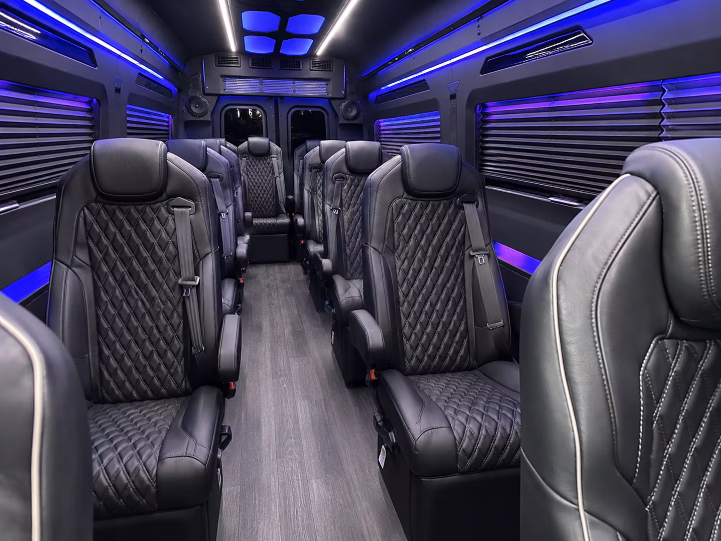 8 passenger sprinter van interior