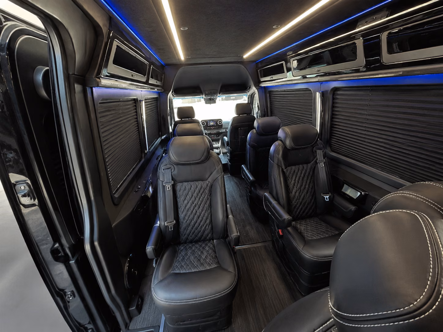 san bernardino 15 passenger sprinter van interior