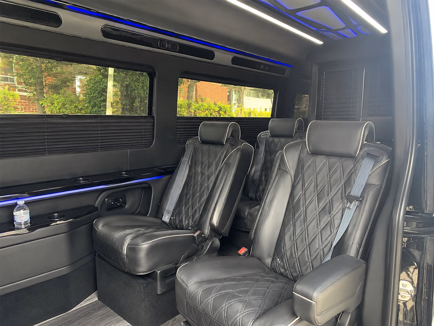 san bernardino 18 passenger sprinter van inside