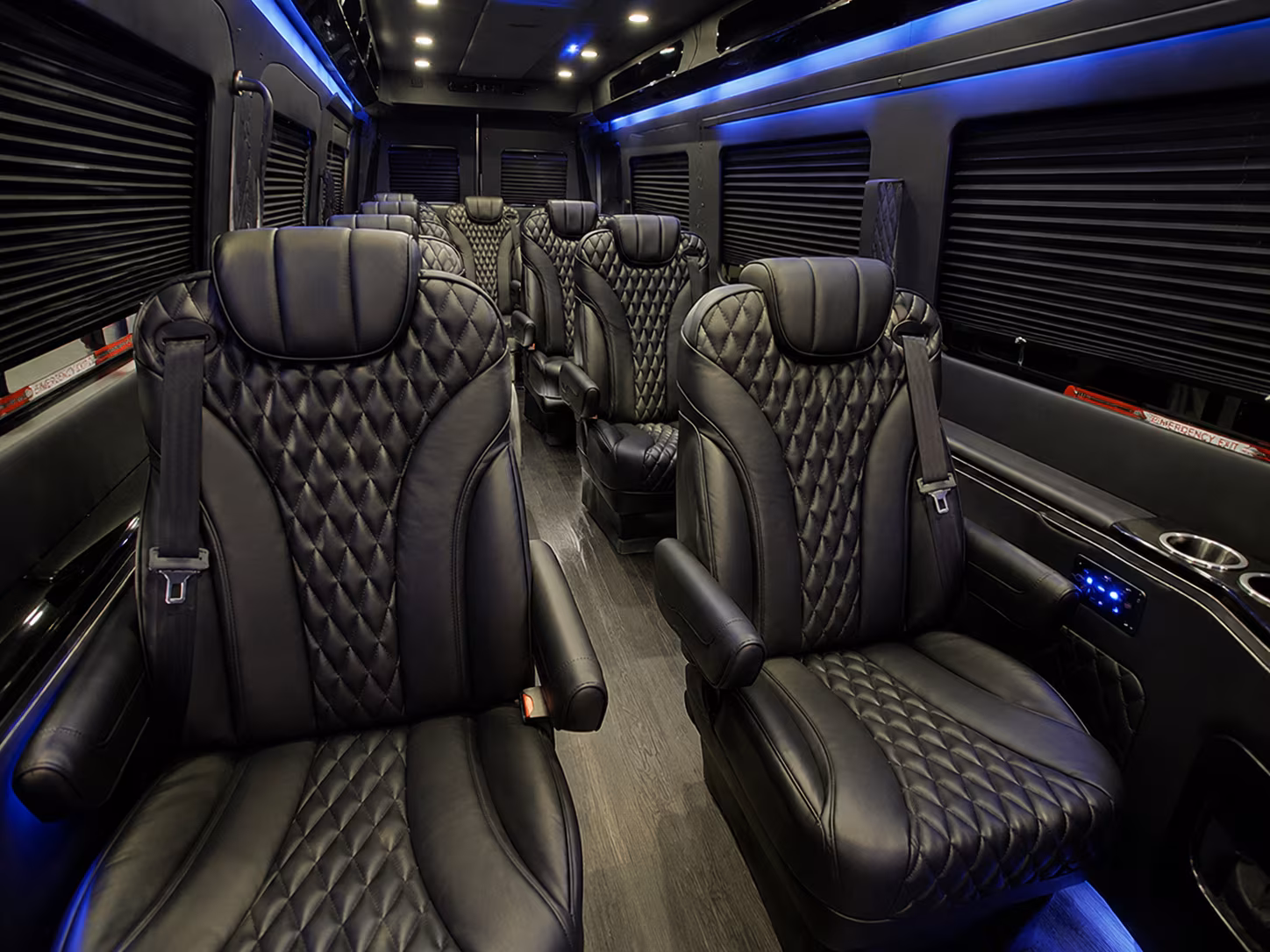 san bernardino 18 passenger sprinter van interior