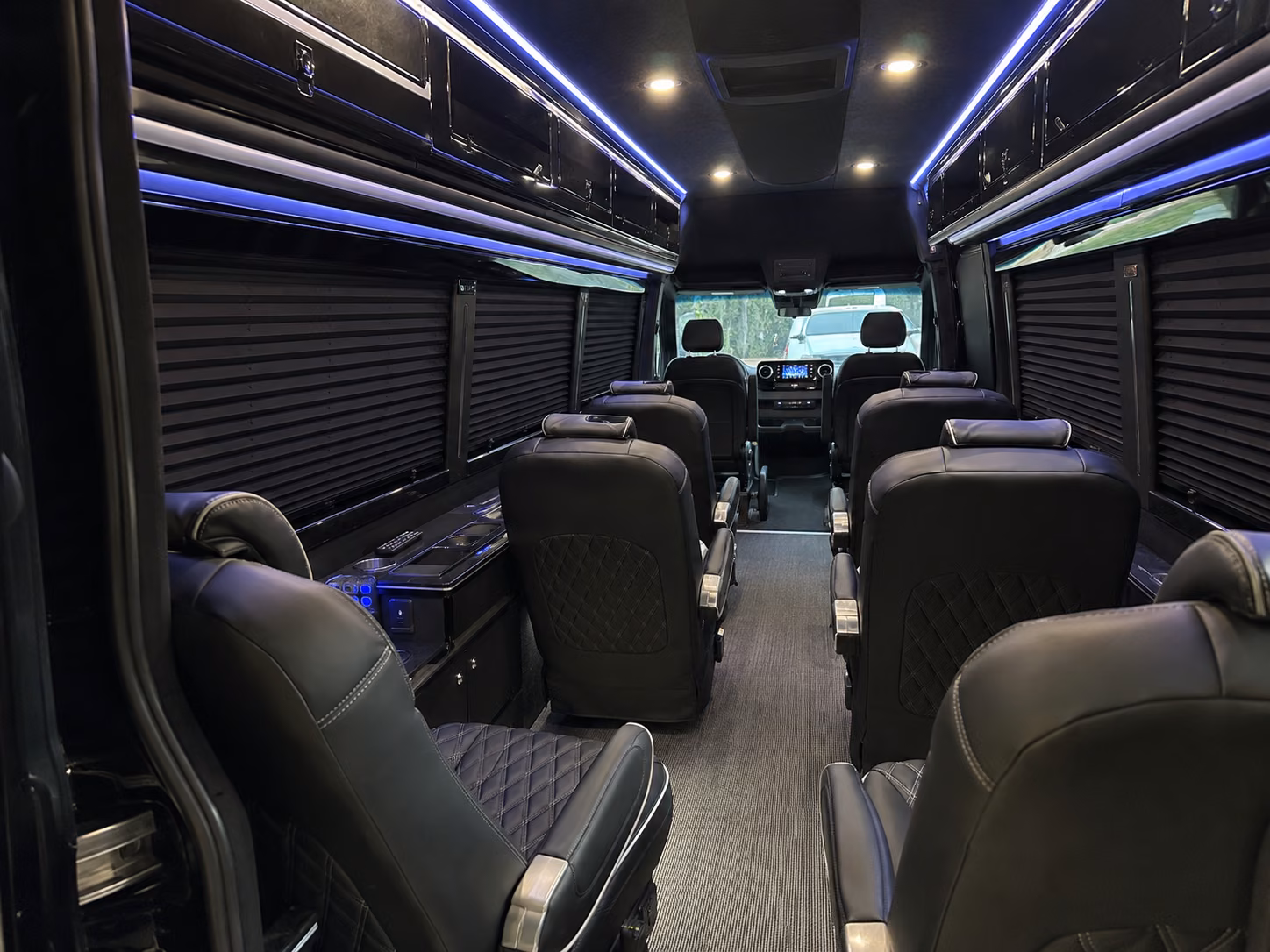 san bernardino private event sprinter van rental