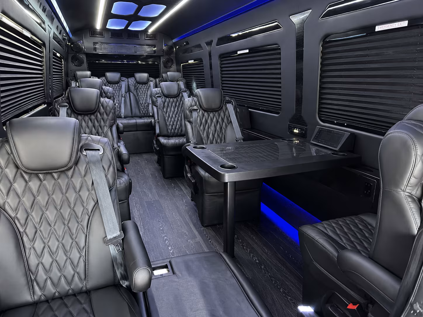 sprinter van rentals for prom night dinner stops and multi venue transportation in san bernardino