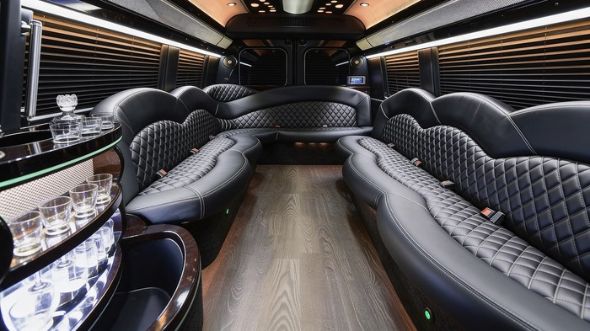sprinter limousine interior riverside